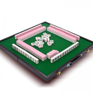 Conjunto de Mahjong de luxo personalizado para presente