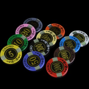 Customizable Casino Crystal Chips