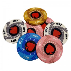 Casino wpt ceramic poker chips