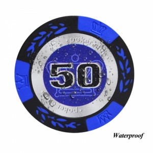 Pattern ng Clay Poker Chips Wheat Crown