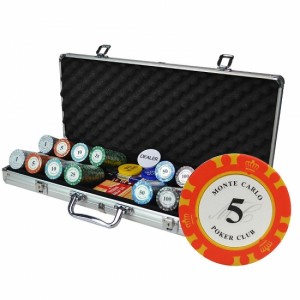 Printed Clay Plastic Poker Chips Gift Set