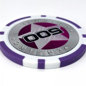 ABS лазерлік Pentagram покер чиптері
