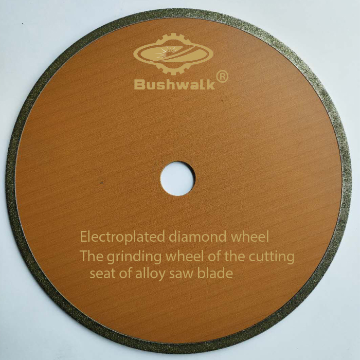 Electroplated diamond wheel for Saw blade open teeth 1A1 250X25.4X2.5