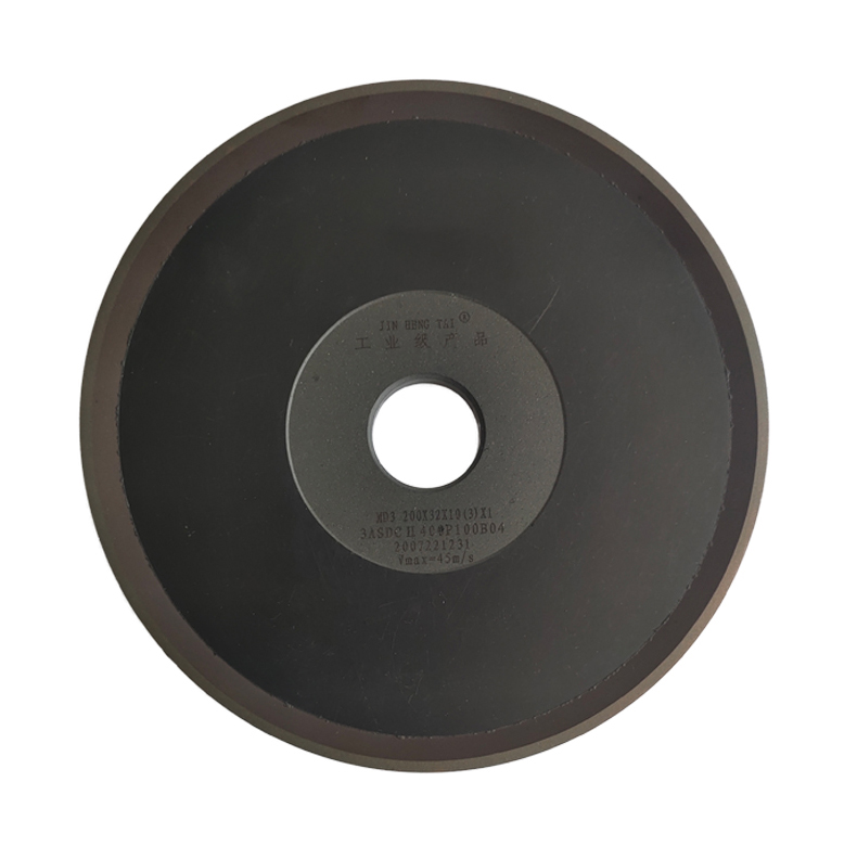 Special diamond grinding wheel 8 inch round stone MD3 200X32X10(3)X1 for band saw blade face angle Featured Image