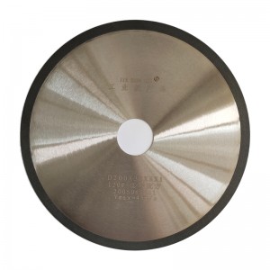 China supplier diamond resin cutting disc grinding wheel P 200X32X8X1 for cutting carbide tungsten tools