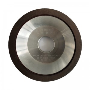 Good production diamond cup wheel for high speed steel woodworking planer tools LBW 125X32X10X4X45T