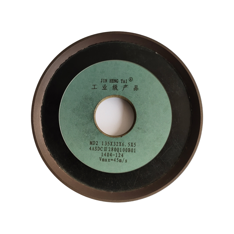 Diamond grinding wheel MD2 135X32X6.5X5 ues for bi-metal band saw blade Featured Image
