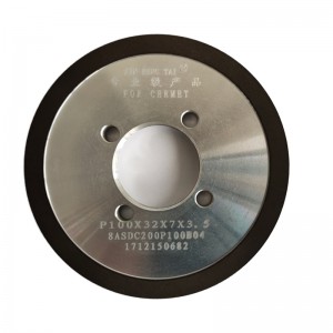 Total Chainsaw Grinding Wheel Factories - 3A1 diamond grinding wheel for saw blade side sharpening – Jingyunxiang