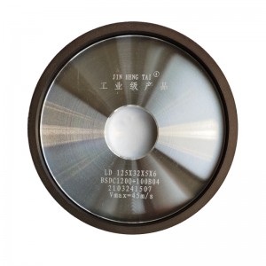 Cutting precision steel grinding wheel discs LD 125X32X5X6 diamond abrasive disc 125 mm use to sharpen top angle of saw blade