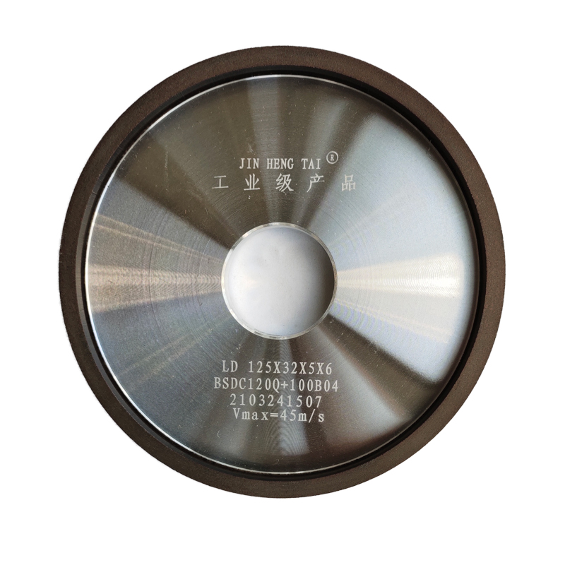 Cutting precision steel grinding wheel discs LD 125X32X5X6 diamond abrasive disc 125 mm use to sharpen top angle of saw blade Featured Image