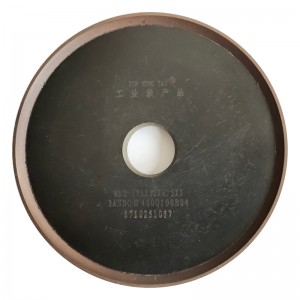 Support samples diamond resin bond grinding wheel MD2 175X32X6.5X5 for hss band saw blade face angle sharpening