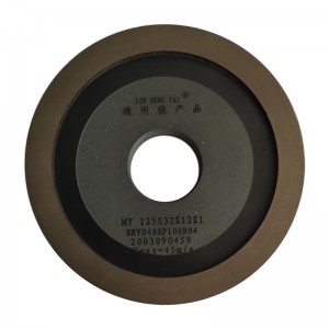 China best supplier diamond abrasive disc MY 125X32X12X1 grinding wheel use for woodworking machine carbide tools