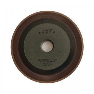Dish black bakelite base body diamond grinding wheel MD3 125X20X11.5(3)X1 for circular saw blade