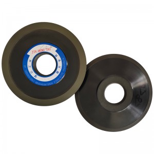 High quality diamond abrasive wheels MY 125X32X10X1 for sharpening carbide saw blade face angle