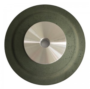 Aluminum core diamond grinding wheel LXD 150X16X6X1.5 for face angle of circular saw blade