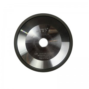 Bowl-typed diamond grinding wheel for face angle of saw balde
