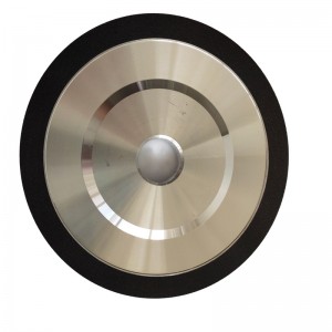 Single bevel edge LPDX 125X20X10X0.5 diamond sharpening wheel for saw blade