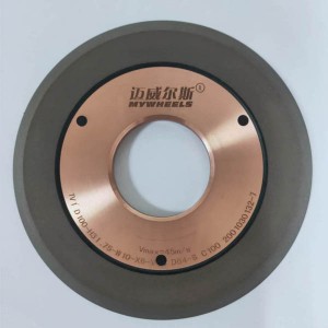 Hybrid bond grinding wheels for CNC HSS tool fluting&grinding