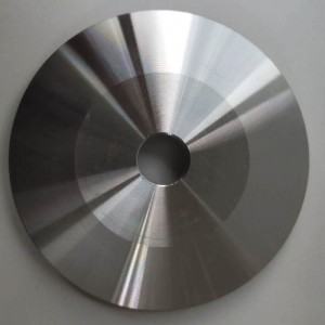 diamond & cbn grinding wheel for bi-metal band saw blades top 12a2/20° 125X20X3.6(1.8/1.8)X6