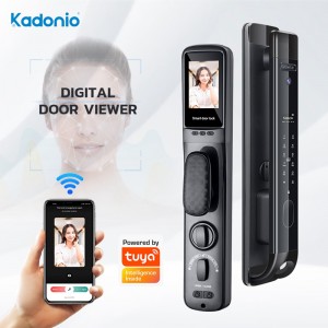 829-Smart Door Lock with Screen Face recognition / Waterproof Automatic