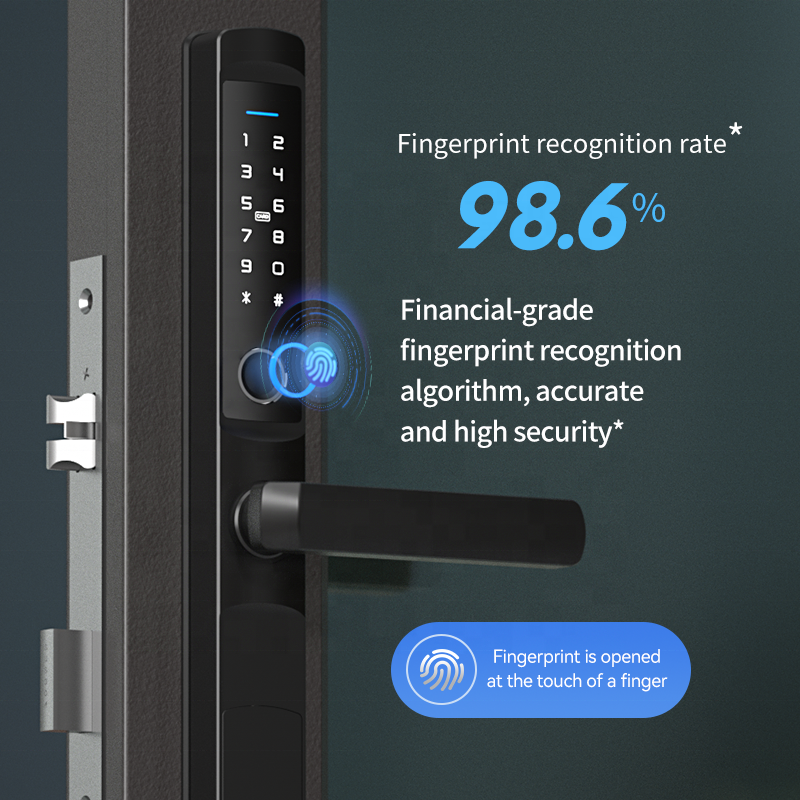 952-Tuya Wifi Smart Lock/ IP66 Waterproof Aluminum Sliding Door Lock