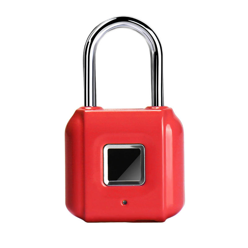 505-Fingerprint Padlock/ Keyless USB Rechargeable Portable