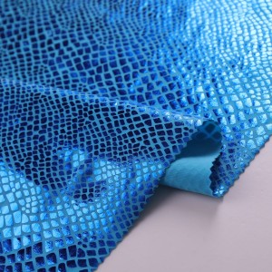 Polyester Spandex Hologram na Four Way Stretch Swimwear na Tela