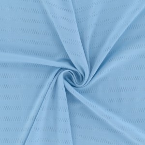 High quality Light Weight Nylonc Spandex Mesh Jacquard Fabric