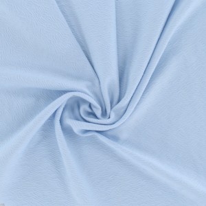 Elastic shrink wear-resistant and breathable jacquard fabric for swimwear