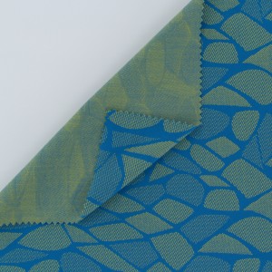 Knitting Jacquard Fabric soft jersey Elastic Fabric