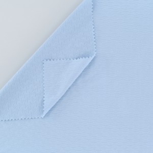 92 nylon 8 tessuto spandex mudellu strisce moda maglia materiale jacquard