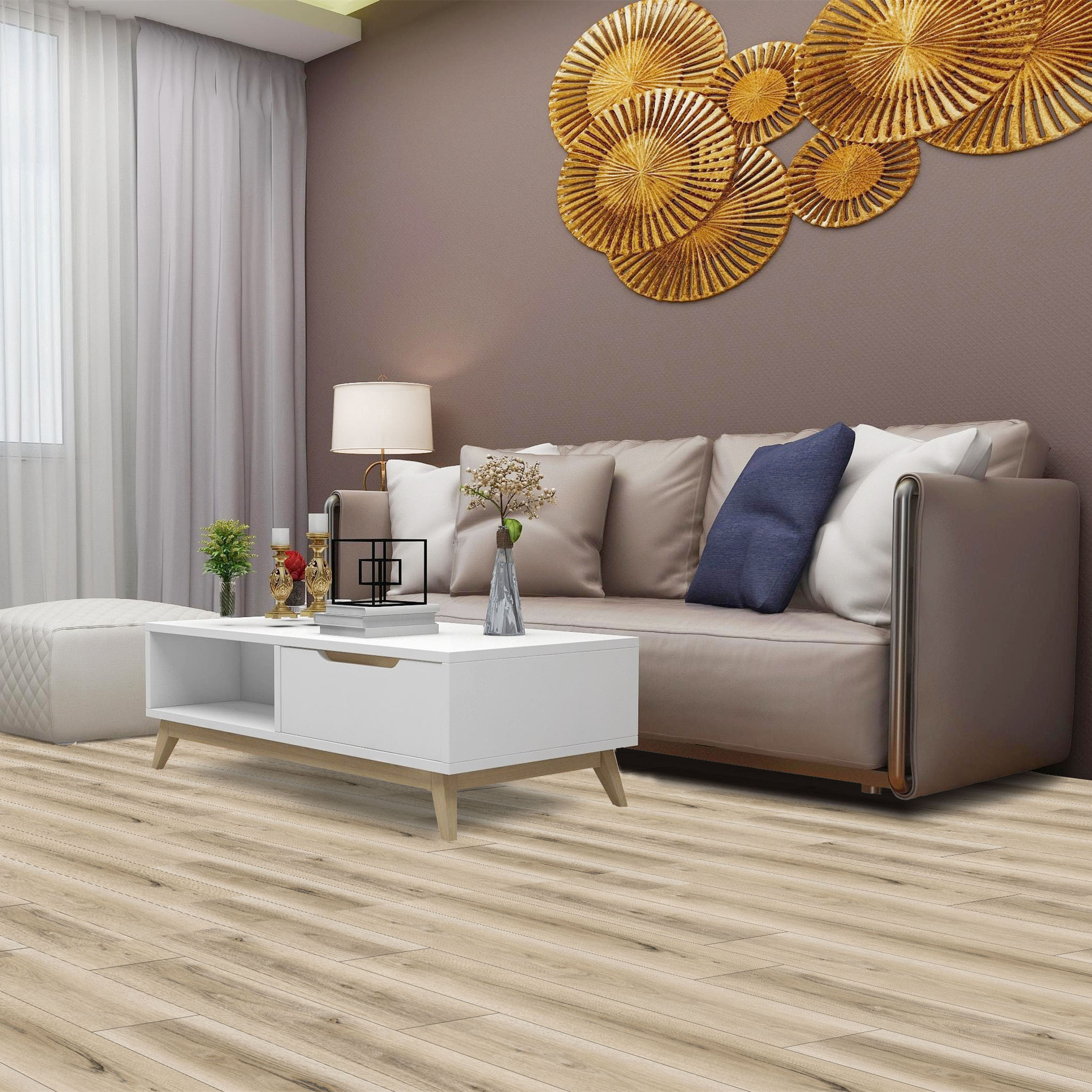 Excellent quality Commercial Wood Flooring -
 SPC flooring with IXPE / EVA padding – Kangton