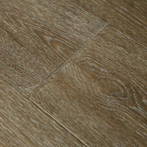 Kangton Distressed Dark Oak 190mm x 14/3mm Handscraped Engineered Wood Flooring
