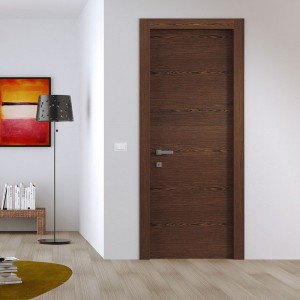 Factory selling Georgian Internal Doors -
 waterproof veneer laminated living room wood MDF wooden doors Melamine Laminate Door KDM00C – Kangton