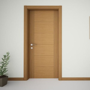 Factory supplied Cheap Prehung Doors -
 CE certificated Inside bedroom door laminate mdf design for bedroom Melamine Laminate Door KDM52 – Kangton