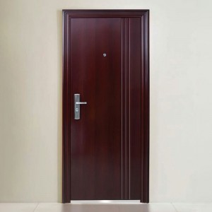 PriceList for Door For Building Supermarket -
 FLush Style with Lines Steel /Metal Door KTSS1008 – Kangton