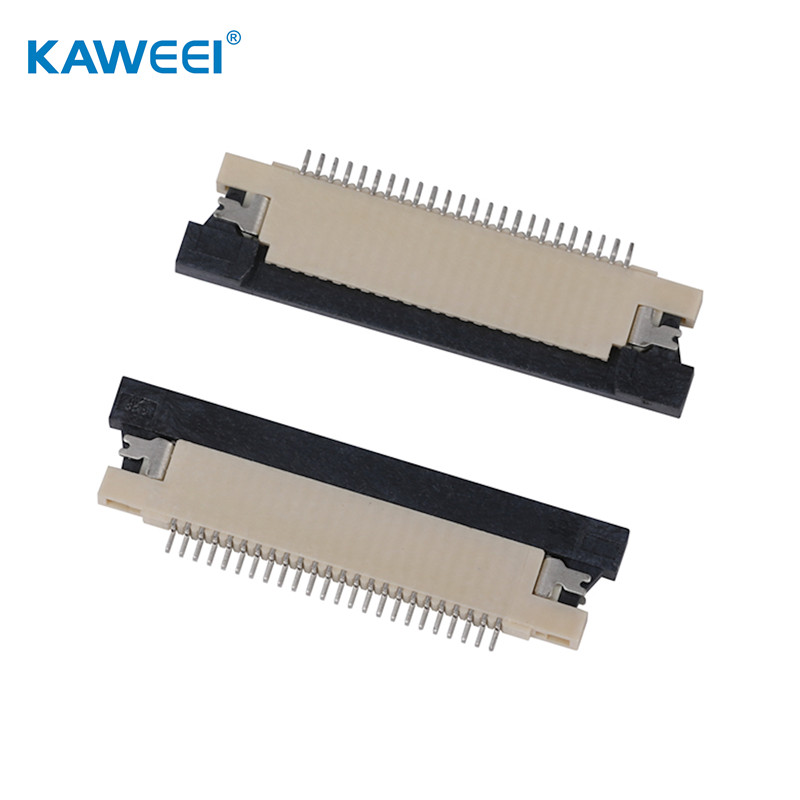 0.5 pitch FFC FPC SMT With ZIP PCB Board Connector -02 (2)