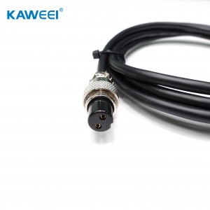 Нестандартны воданепранікальны кабель GX12 - DC