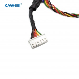 Custom XH 6Pin zuwa EH 6Pin Cable Assembly don Kayan Wutar Lantarki na GPS