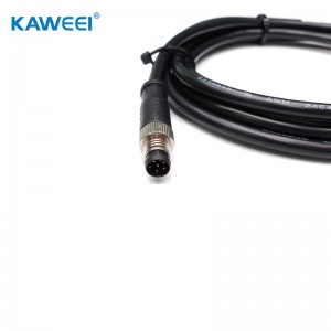 Conjunt de cable impermeable ODM M8 6PIN Mascle IP68