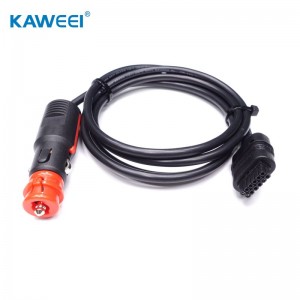 IP67 Tsheb Charger Waterproof Cable los ua ke
