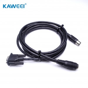 Nový design kabel DB9P M až DIN8P M/F Kabelová sestava