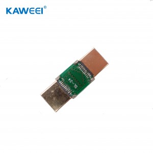 HDMI A Male 19pin Papan kanggo Konektor Papan