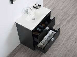 Free standing 2 drawers  melamine  bathroom vanity-1708090