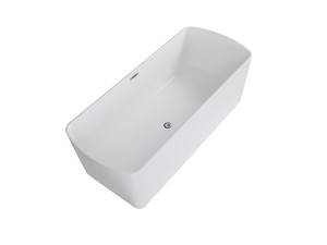 Artifical stone bathtub Freestanding bath Solid surface