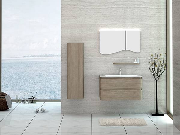 China Manufacturer for Bathroom Vanity Tops - 2020 HOT SELLING WALL HUNG BATHROOM CABINET WITH SIDE CABINET-1806090 – Kazhongao