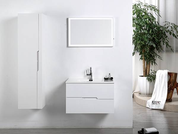 China wholesale Bespoke Bathroom Cabinets Factories - hanging bathrooom vanity modern design with good price – Kazhongao