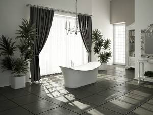 PMMA stein badekar solid overflate frittstående badekar harpiks moderne stil badekar