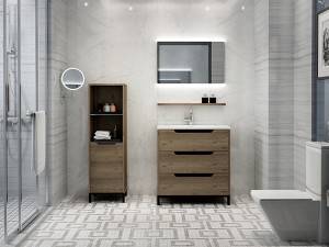 szabadon álló fürdőszobai mosdó amerikai stílusú