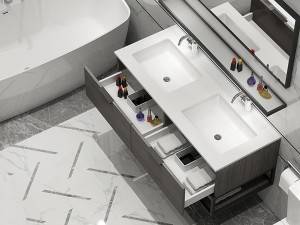 Wall mounted quartz underneath sink melamine bathroom vanity-2019120